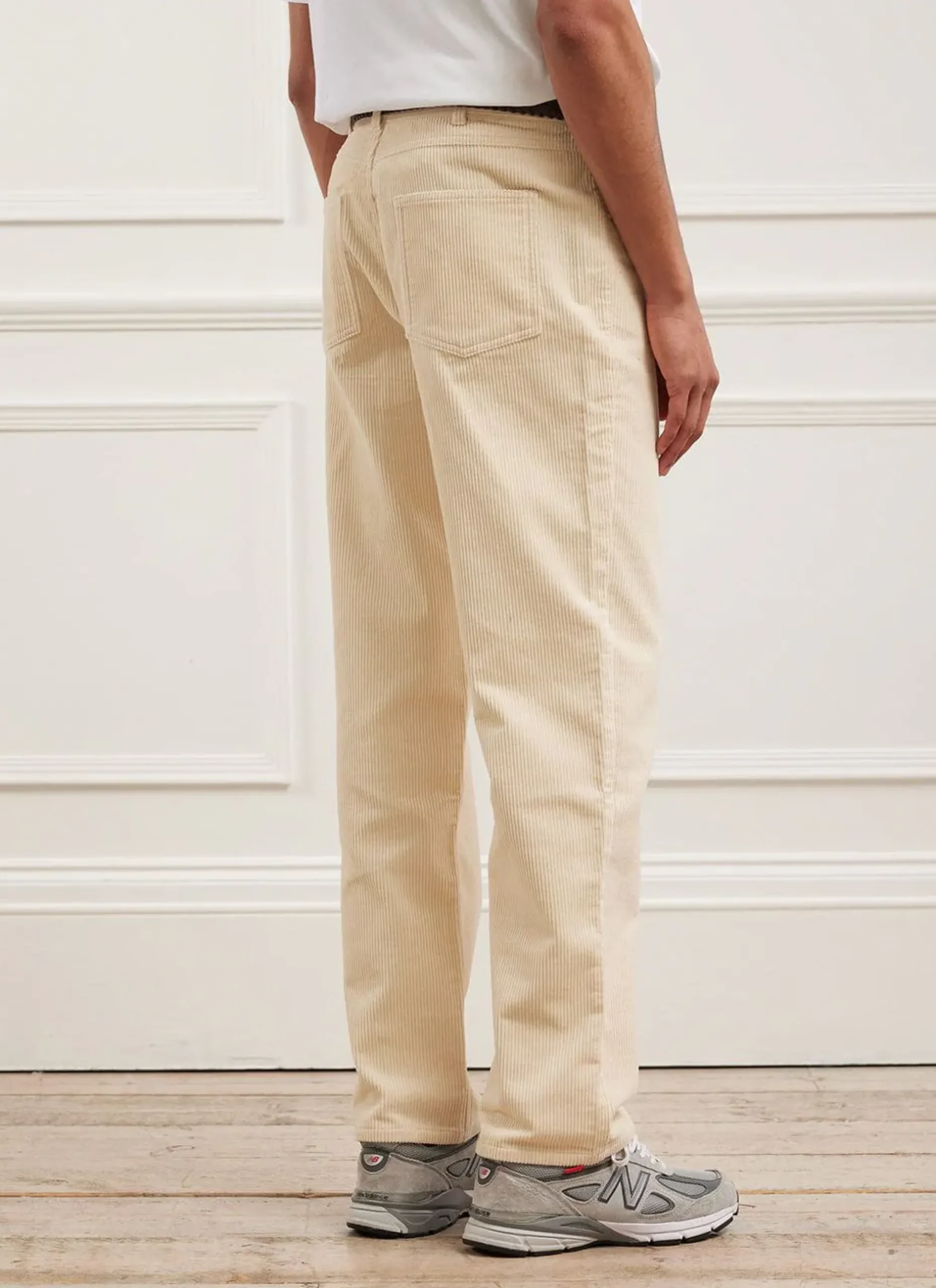 Percival Straight Leg Trousers^5 Pocket Straight Leg Trousers Ecru