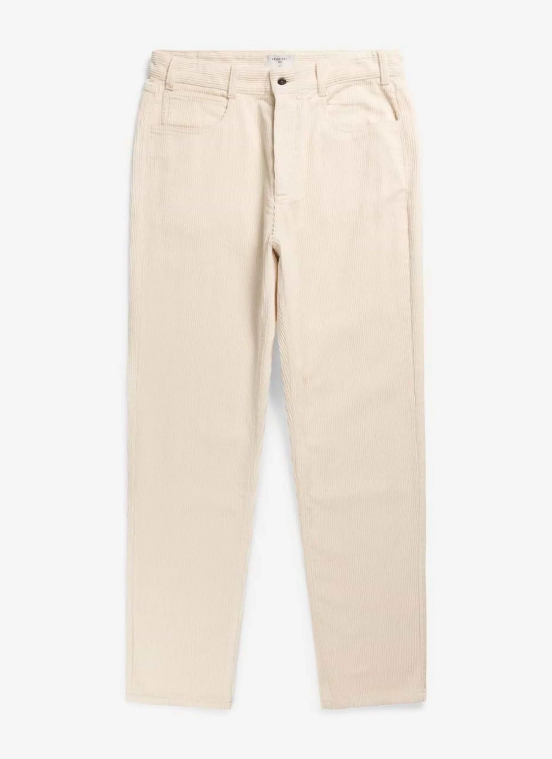 Percival Straight Leg Trousers^5 Pocket Straight Leg Trousers Ecru
