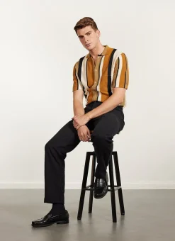 Percival Knitted Shirts|Knitted Polo Shirts & Knitted Shirts^Adaman Breeze Shirt Dune