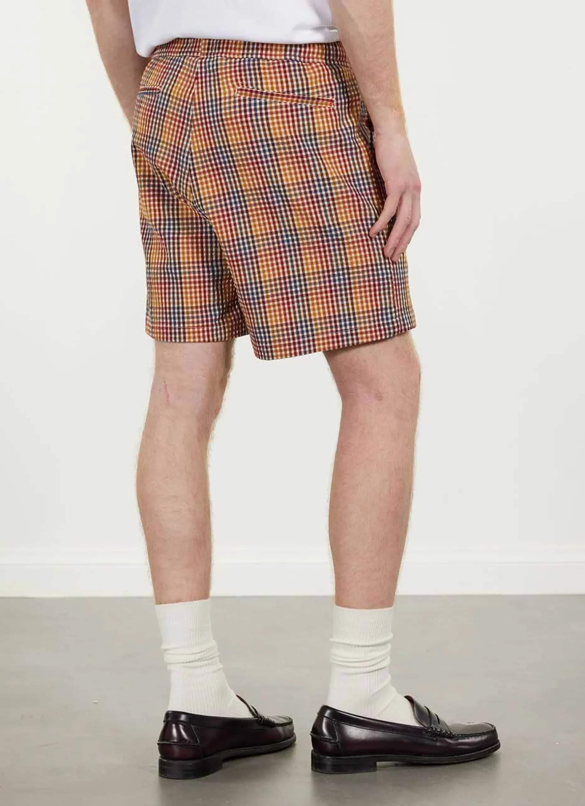 Percival Shorts^Agora Check Shorts Multi Check