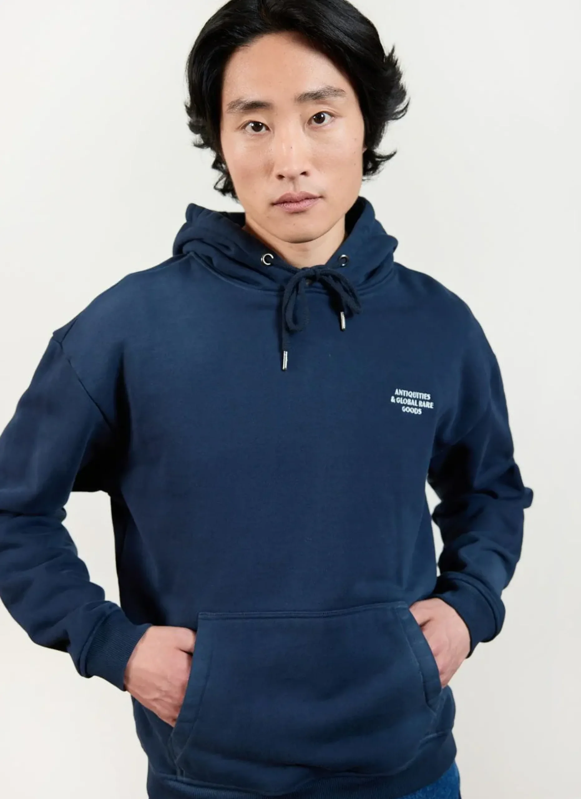 Percival Hoodies^Antiquities Importer Hoodie Navy