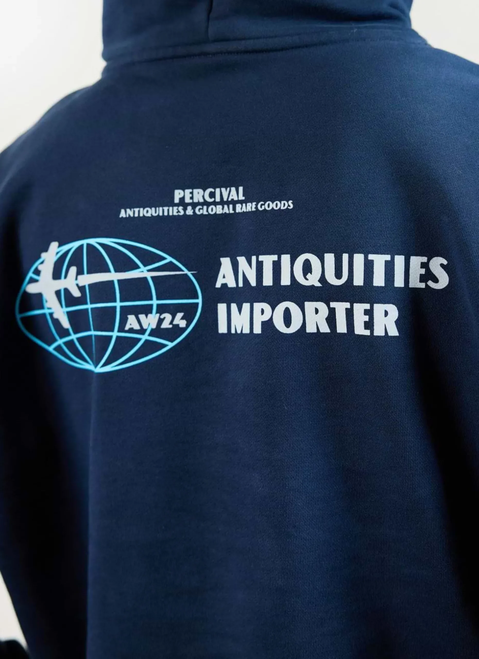 Percival Hoodies^Antiquities Importer Hoodie Navy