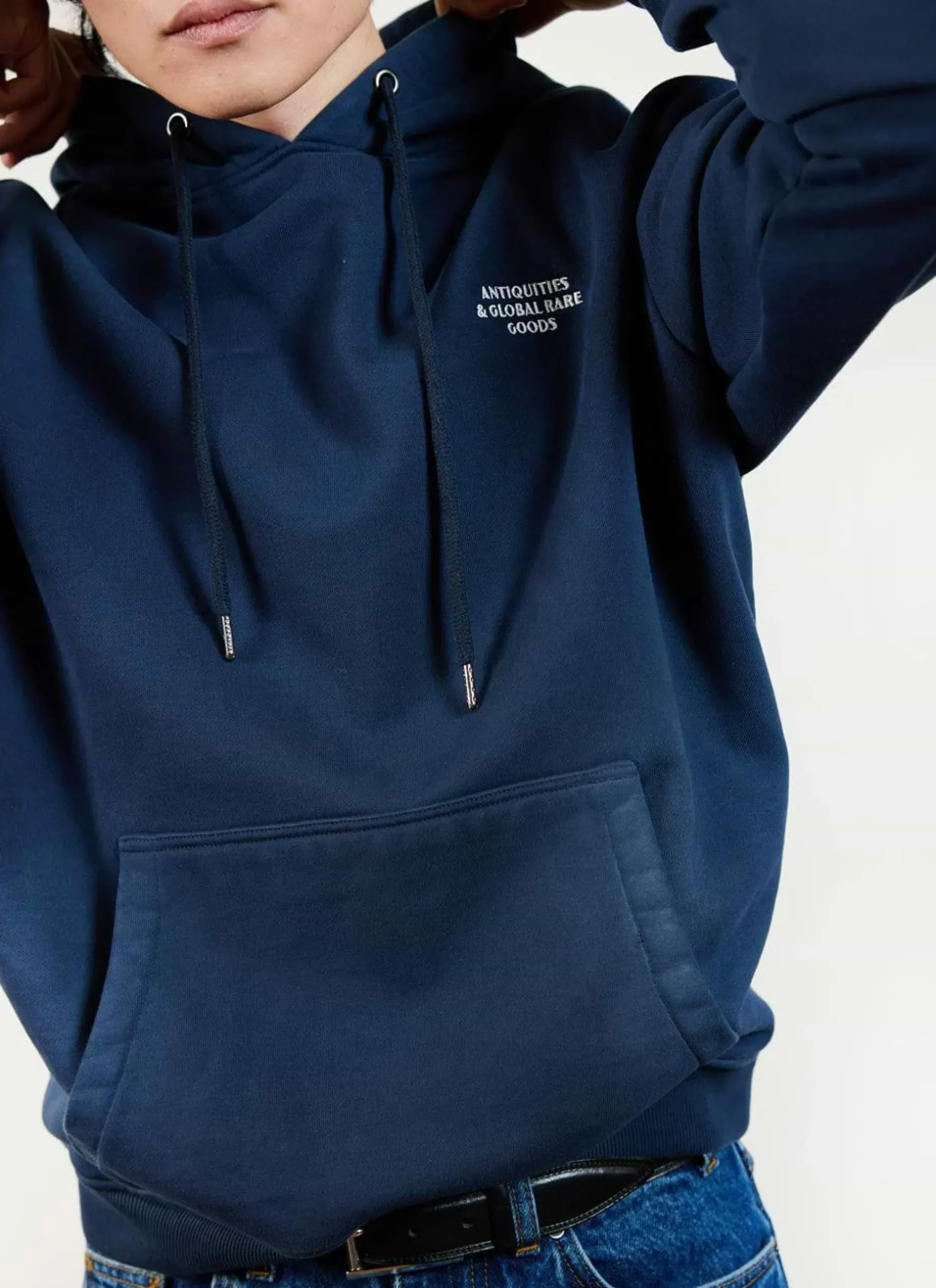 Percival Hoodies^Antiquities Importer Hoodie Navy