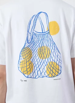 Percival White T-Shirts|Oversized T-Shirts^Arancia Oversized T Shirt White