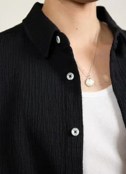 Percival Boxy Shirts^Artifact Boxy Clerk Shirt Black
