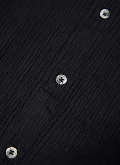 Percival Boxy Shirts^Artifact Boxy Clerk Shirt Black