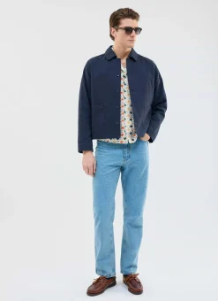 Percival Short Sleeve Shirts|Knitted Shirts^Bailing Crochet Cuban Shirt Multi