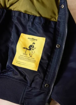 Percival Bomber Jackets|Jackets^Bomber Jacket Midnight with Olive