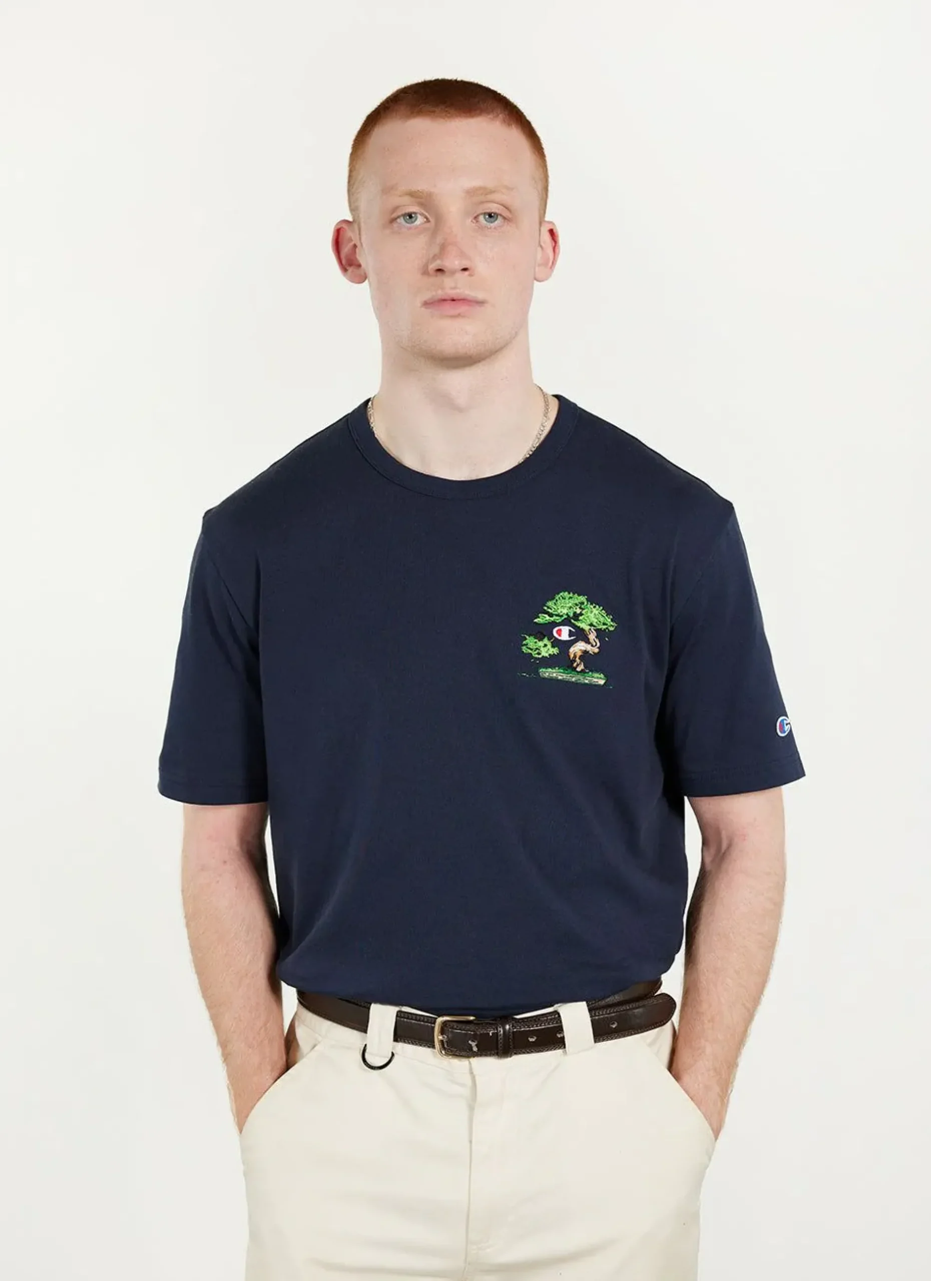 Percival Regular Fit T-Shirts^Bonsai T Shirt Navy