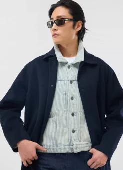 Percival Jackets|Overshirts & Workshirts^Bormio Jacket Hickory Stripe