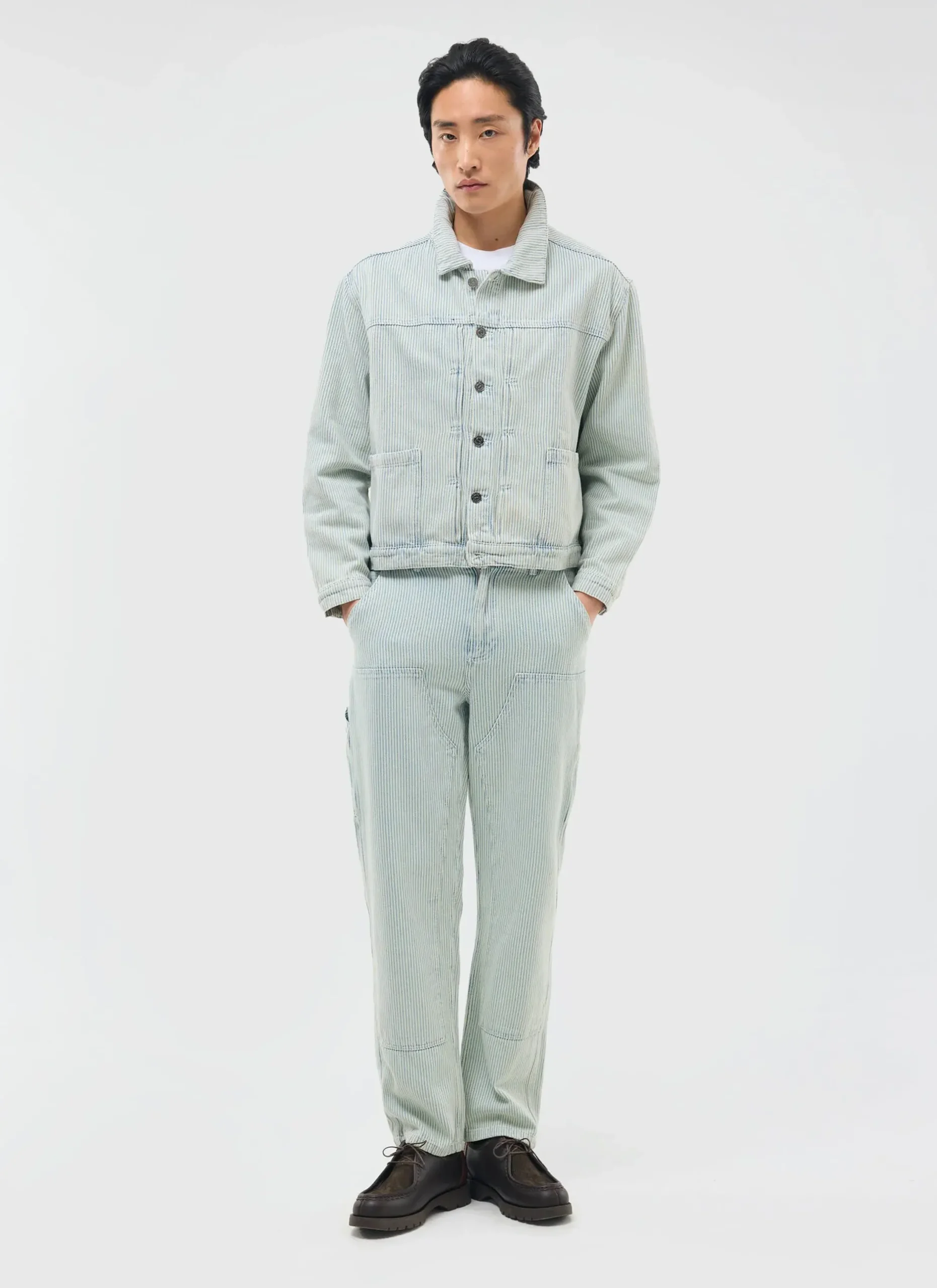 Percival Jackets|Overshirts & Workshirts^Bormio Jacket Hickory Stripe