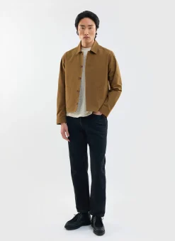 Percival Jackets|Overshirts & Workshirts^Boxy Cropped Pocket Overshirt Brown