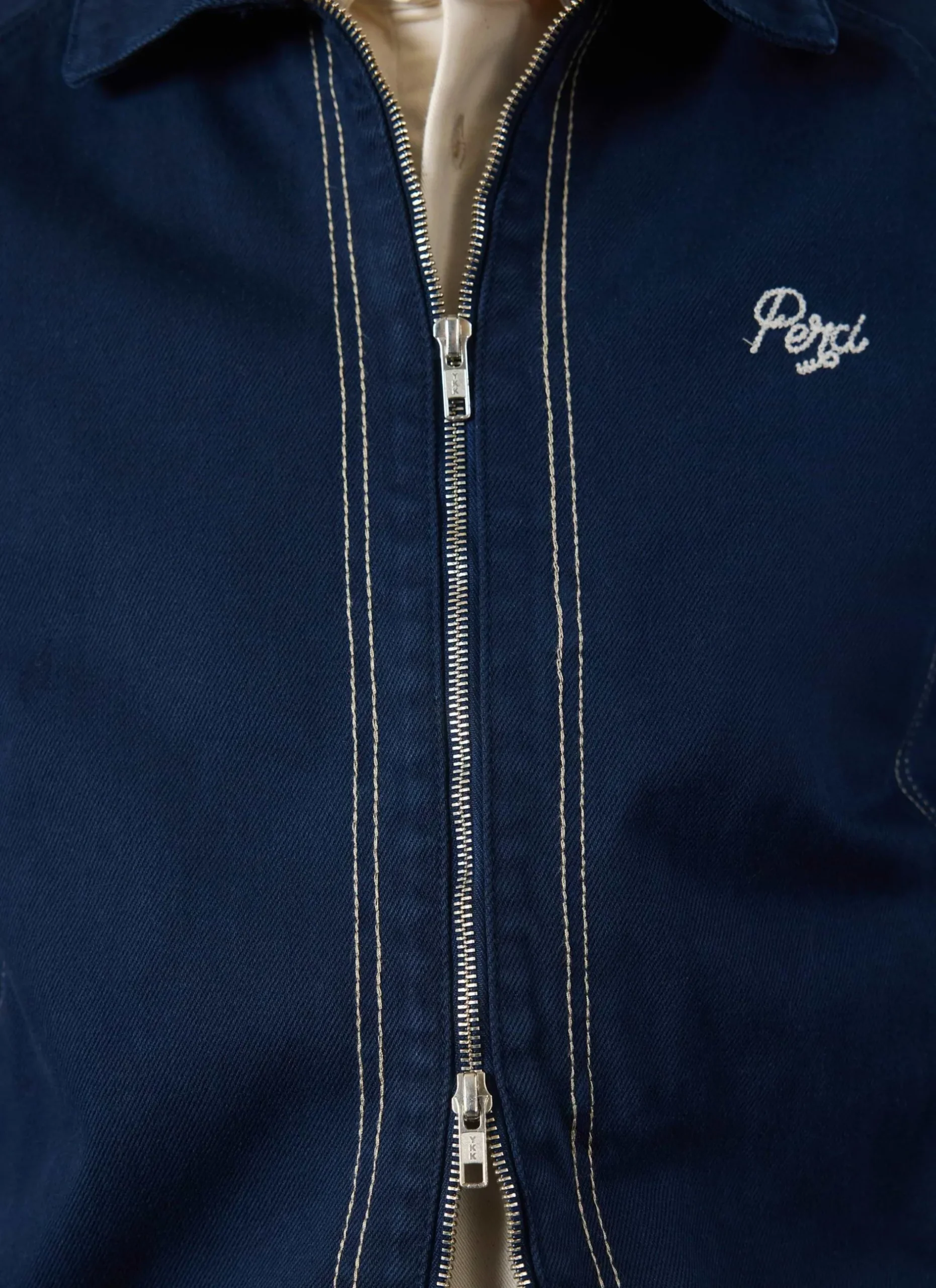 Percival Jackets|Overshirts & Workshirts^Calabria Harrington Jacket Navy