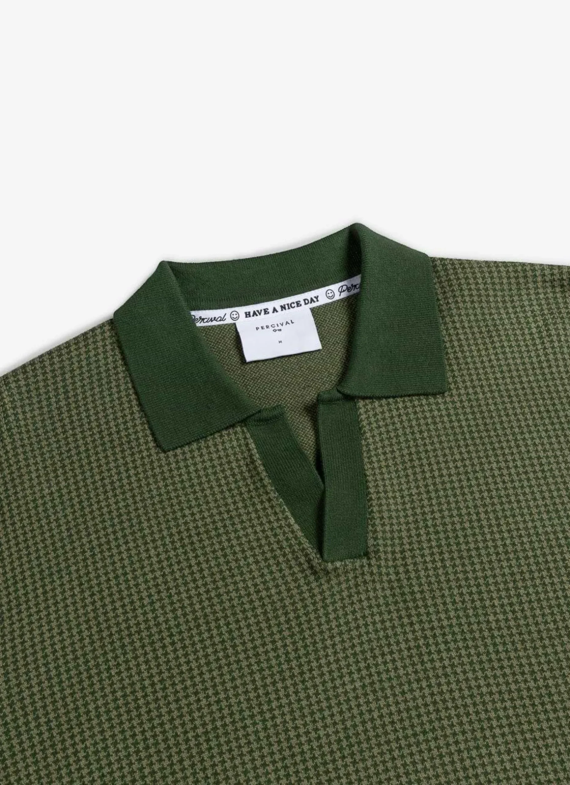 Percival Short Sleeve Shirts|Polo Shirts^Casa Martini Knitted Polo Forest