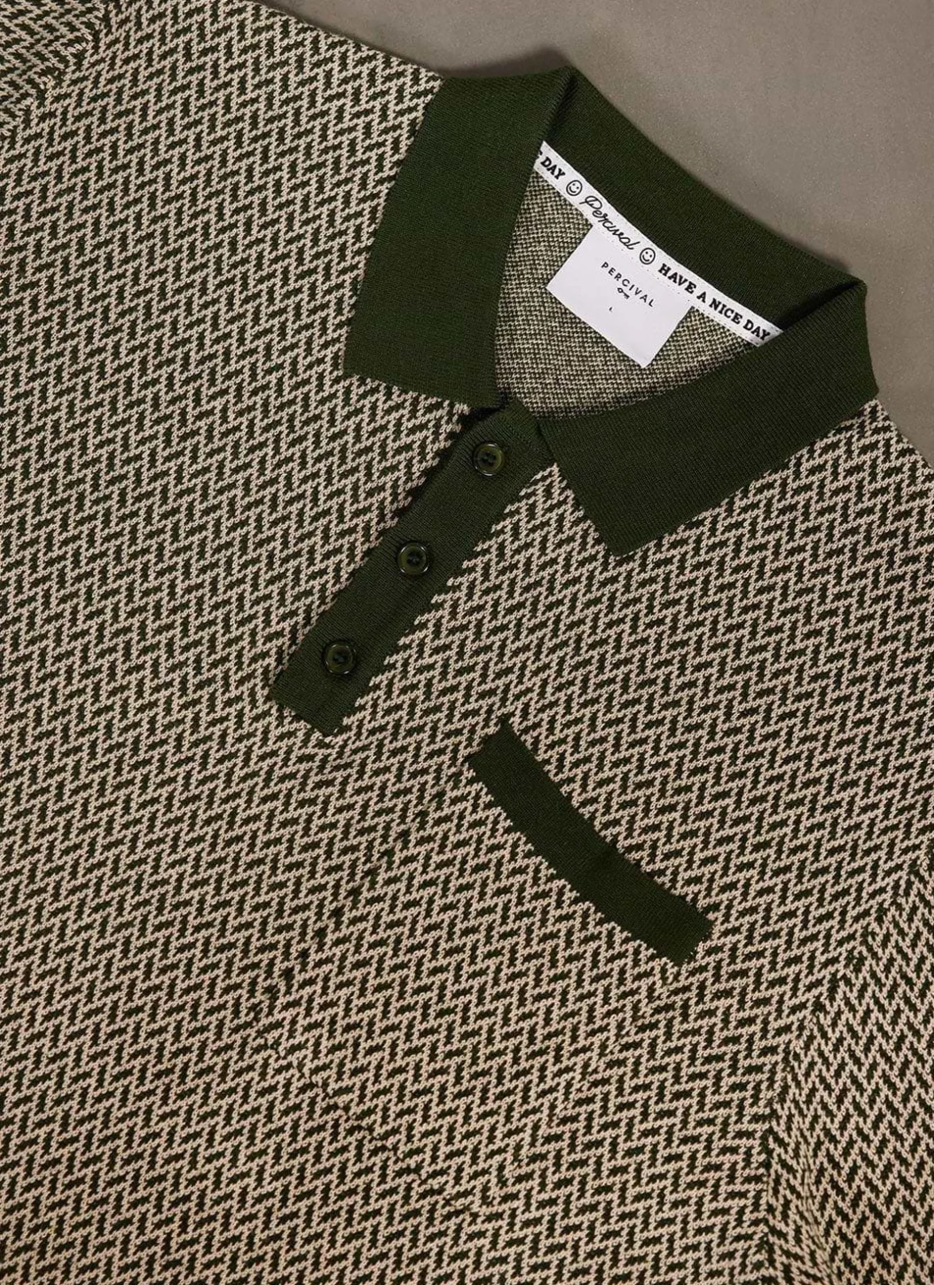 Percival Short Sleeve Shirts|Polo Shirts^Casa Martini Knitted Polo Forest