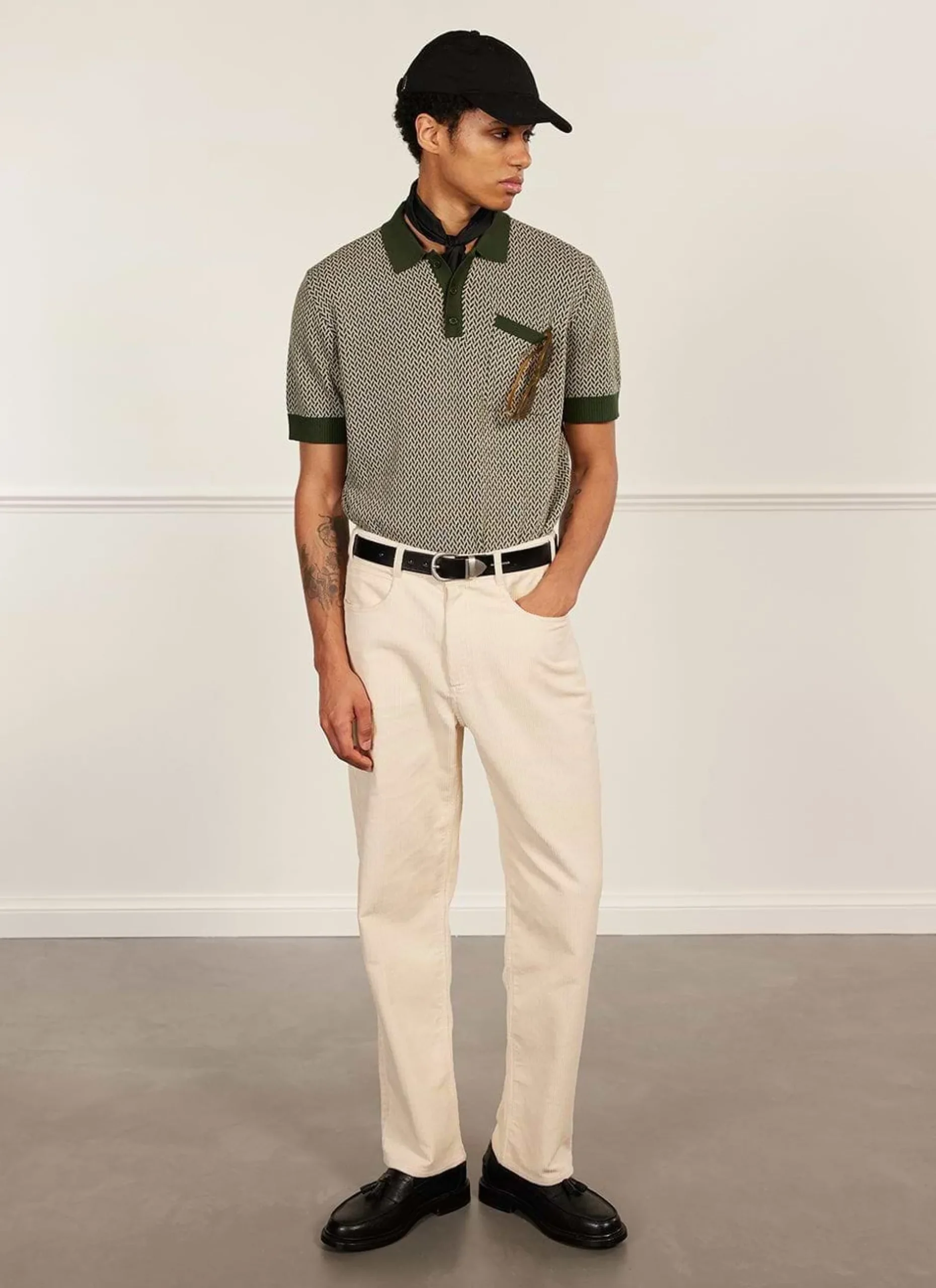 Percival Short Sleeve Shirts|Polo Shirts^Casa Martini Knitted Polo Forest