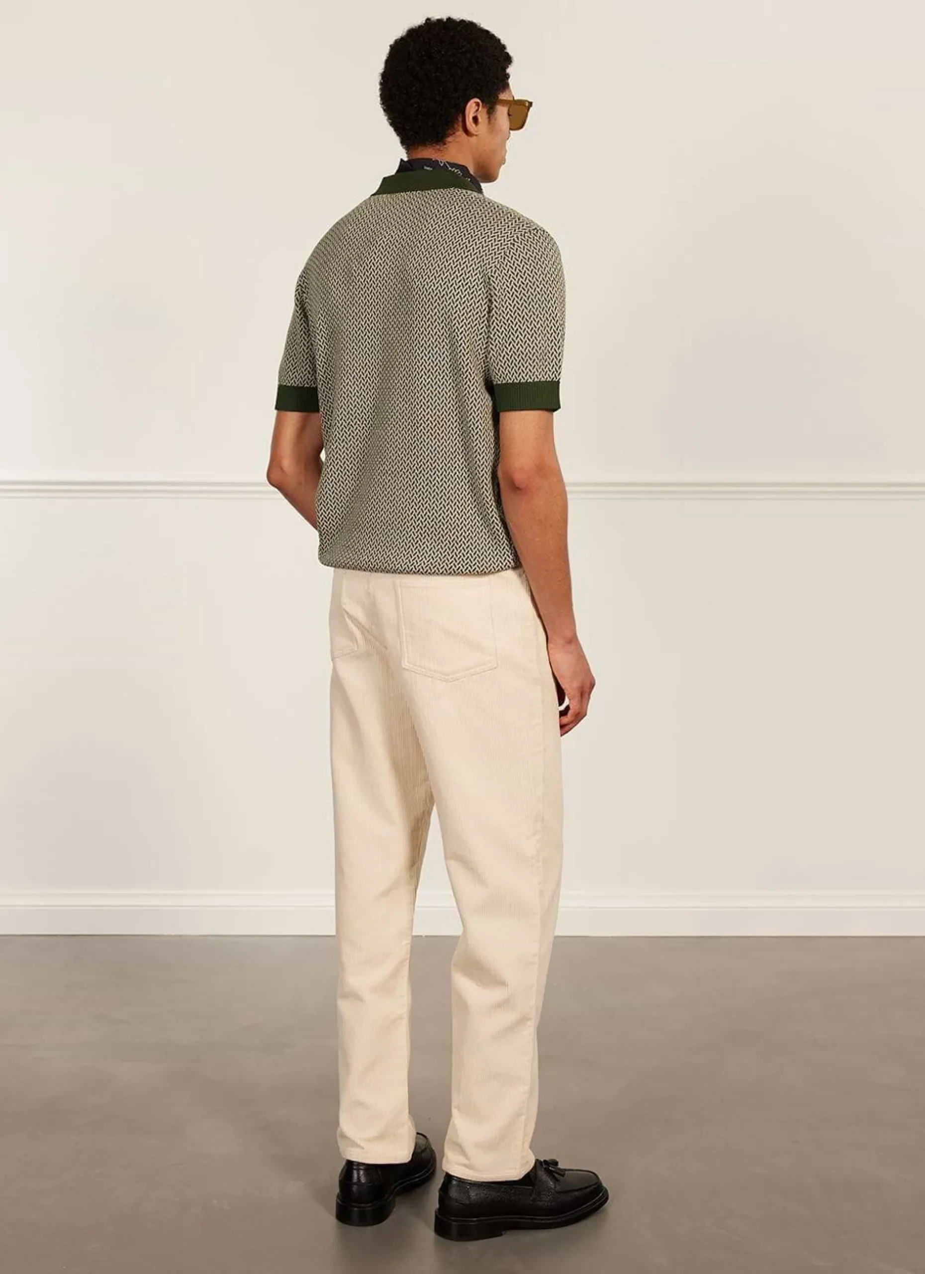 Percival Short Sleeve Shirts|Polo Shirts^Casa Martini Knitted Polo Forest