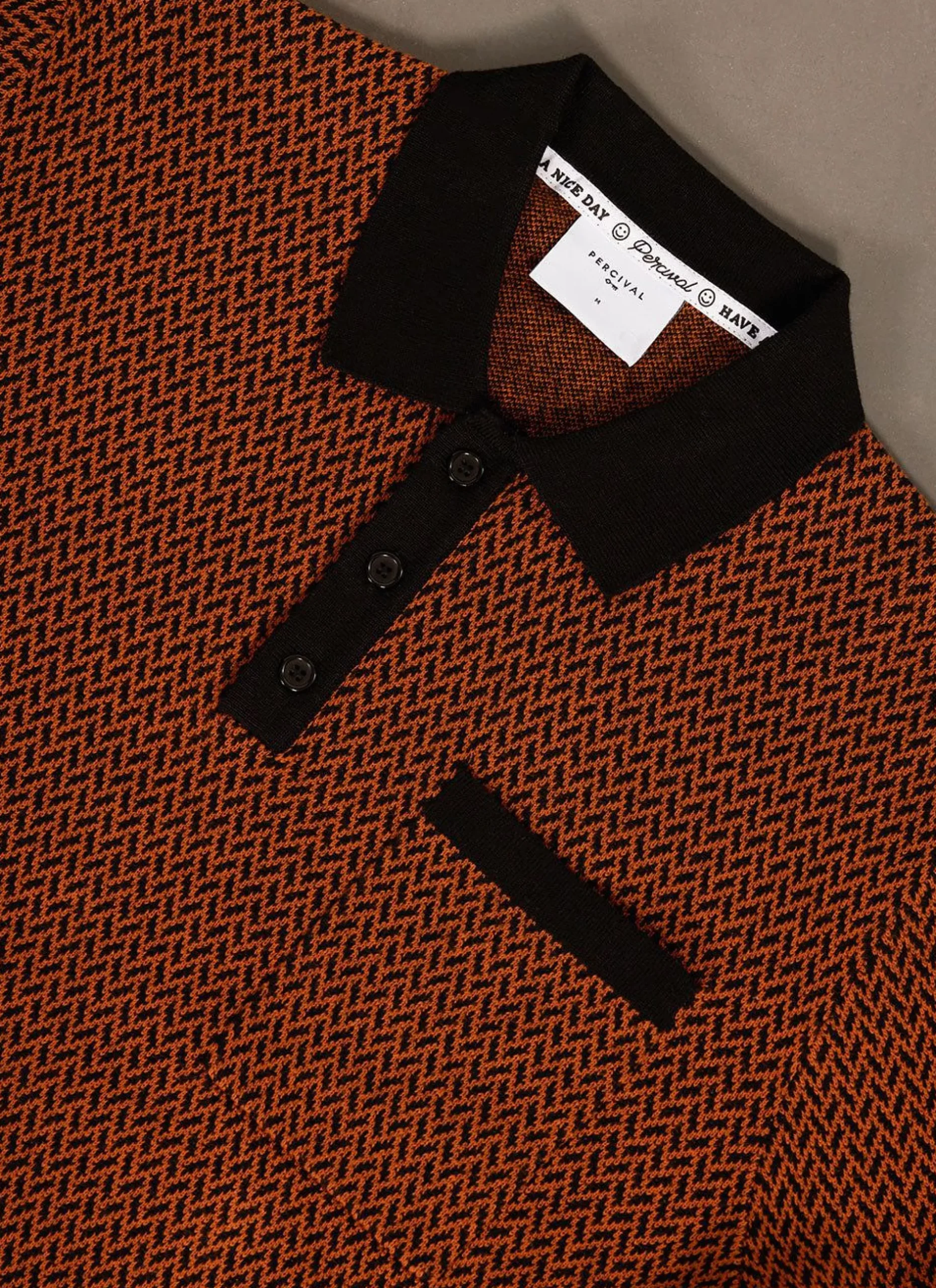 Percival Short Sleeve Shirts|Polo Shirts^Casa Martini Knitted Polo Espresso