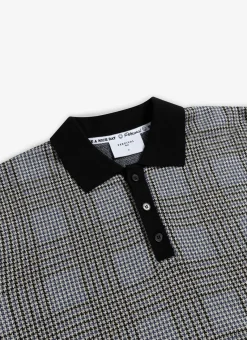 Percival Short Sleeve Shirts|Boxy Shirts^Casa Martini Knitted Polo Navy