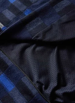 Percival Fleeces^Check Anderson Wool Fleece Blue