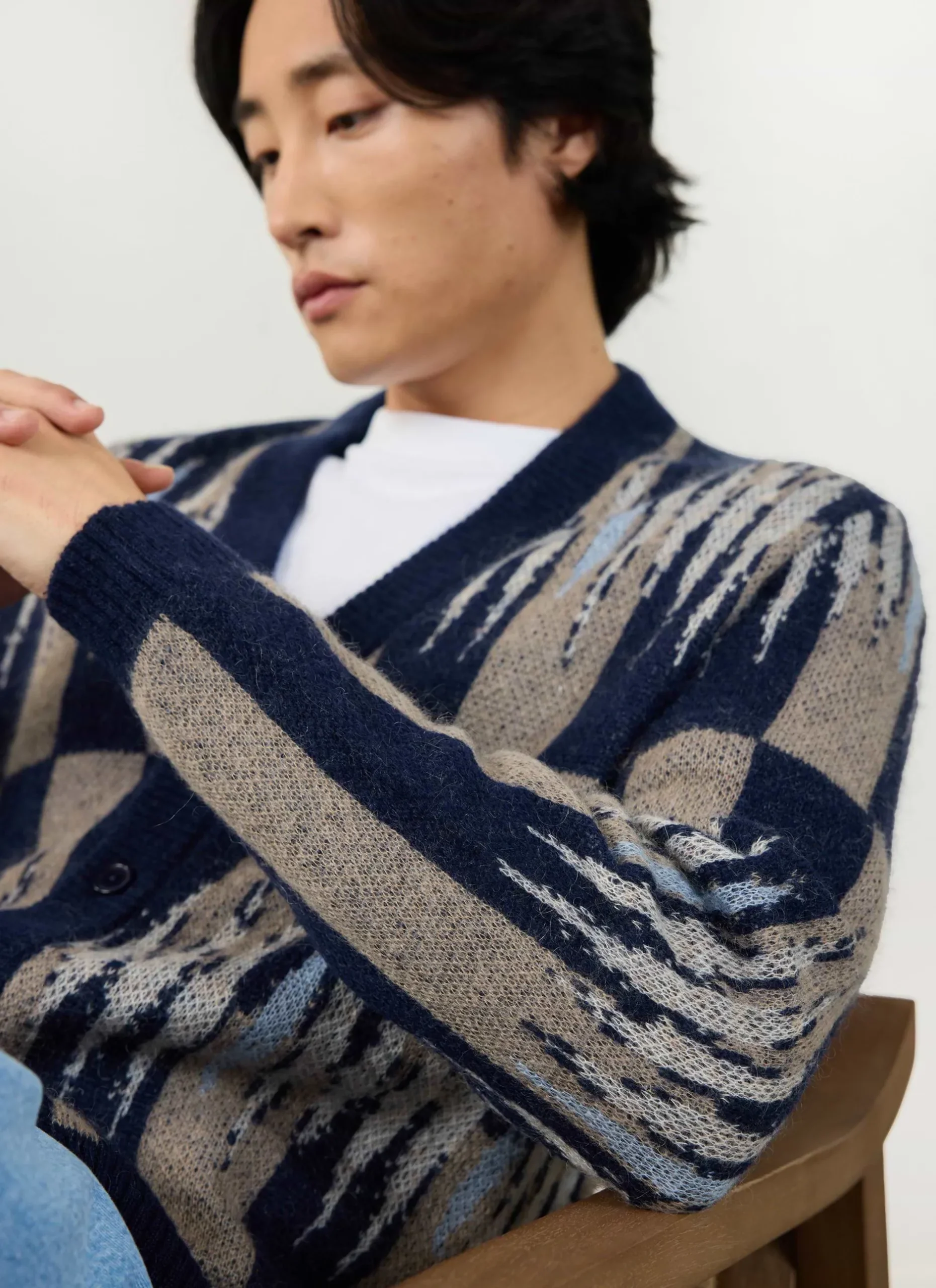 Percival Cardigans^Chromatic Cardigan Ecru