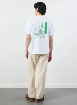 Percival White T-Shirts|Oversized T-Shirts^Cicchetti Oversized T Shirt White