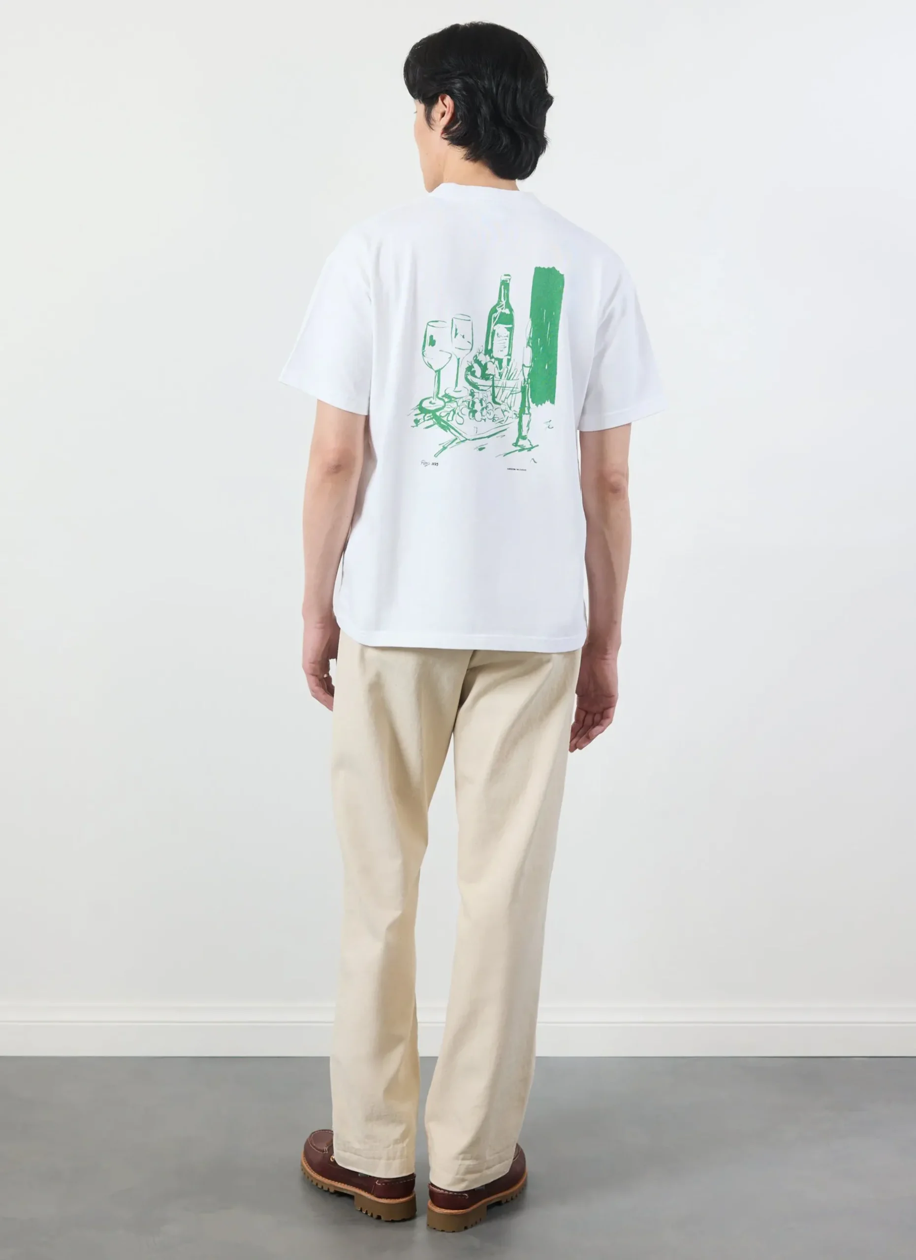 Percival White T-Shirts|Oversized T-Shirts^Cicchetti Oversized T Shirt White