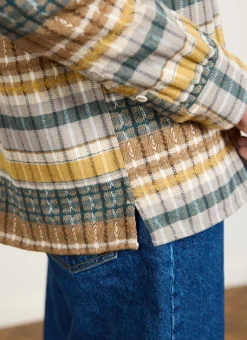 Percival Long Sleeve Shirts|Cuban Collared Shirts^Consign Ashdown Cuban Shirt Multi