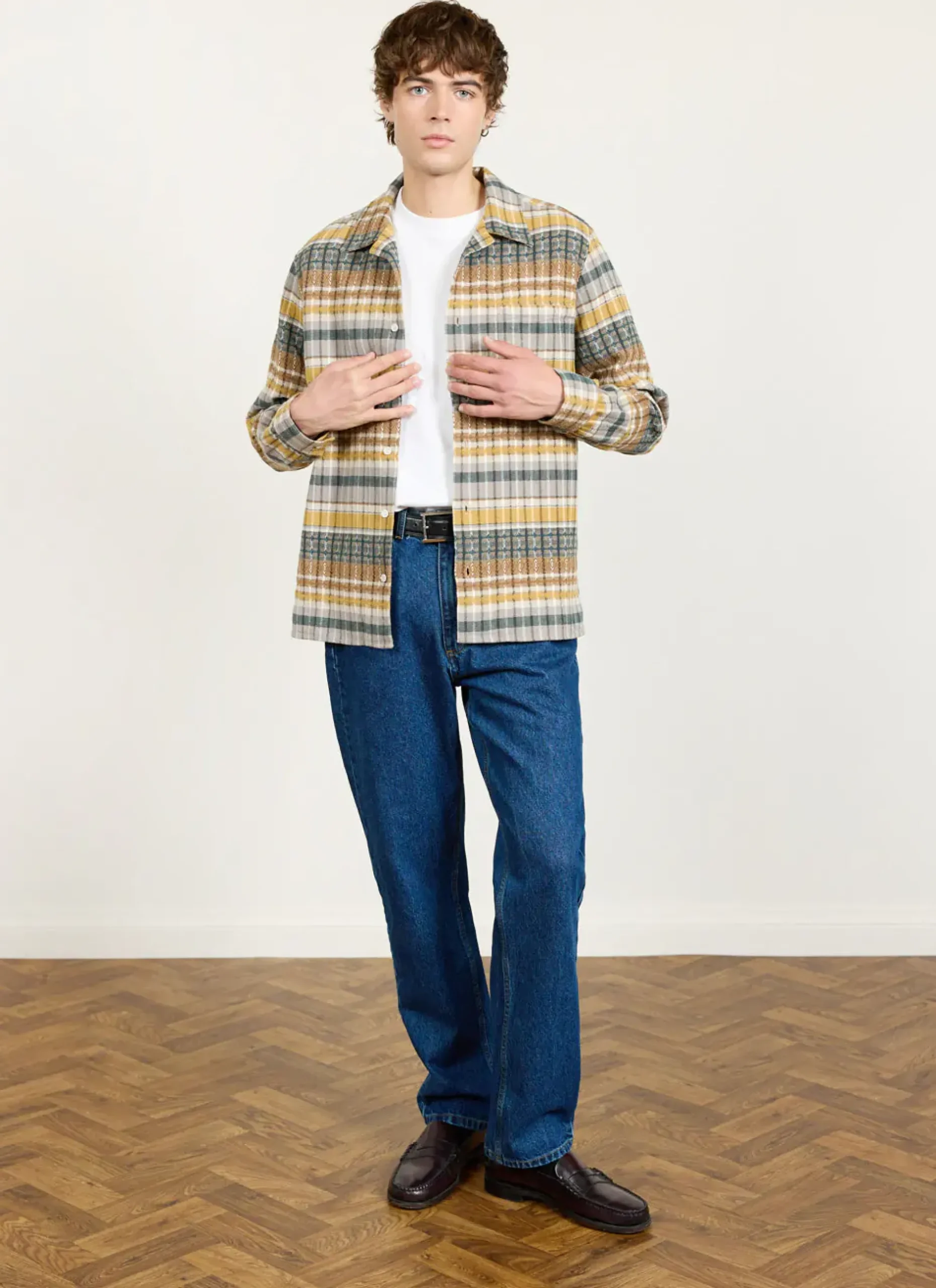 Percival Long Sleeve Shirts|Cuban Collared Shirts^Consign Ashdown Cuban Shirt Multi