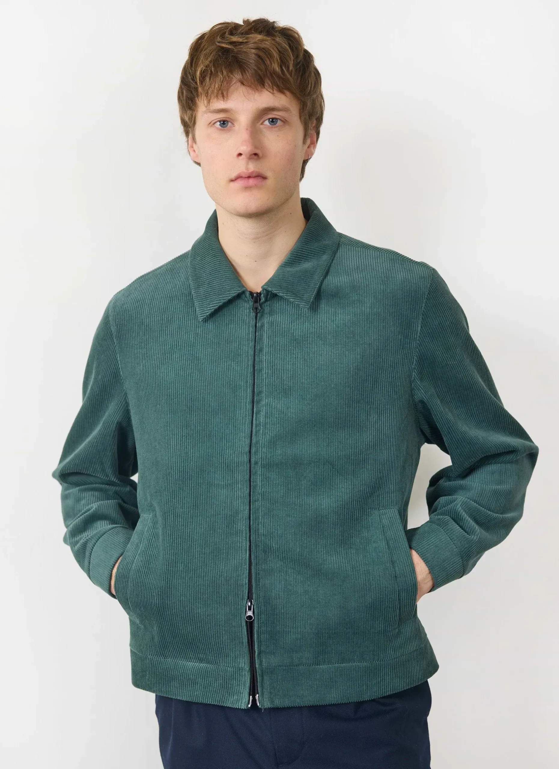 Percival Jackets^Cord Jacket Forest
