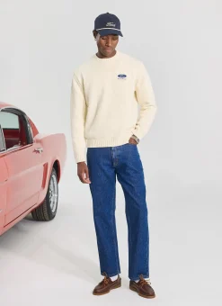 Percival Jumpers & Sweaters^Crewneck Jumper Ecru