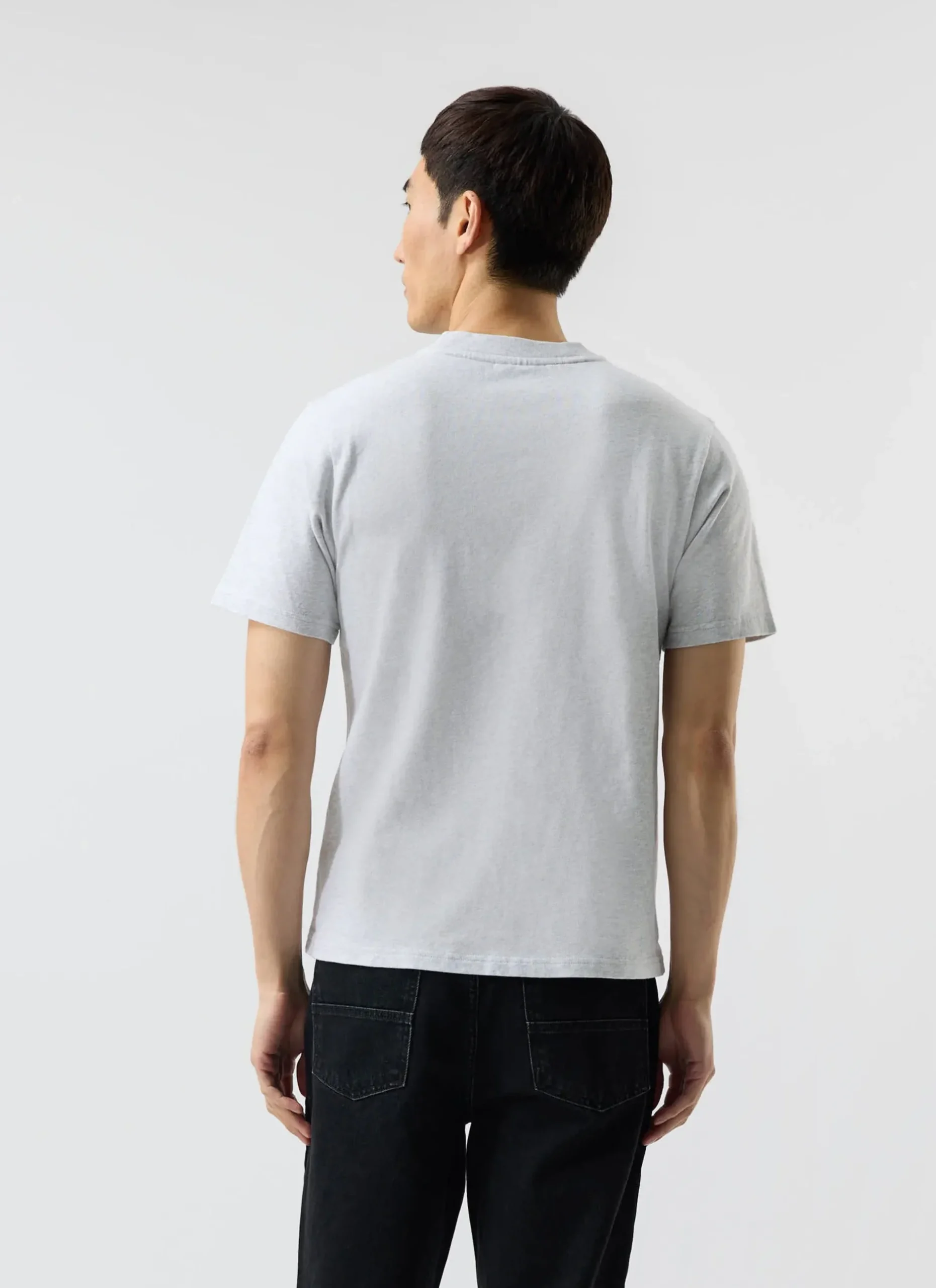 Percival Cropped T-Shirts^Cropped Regular Fit T Shirt Grey