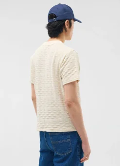 Percival Boxy T-Shirts|Oversized T-Shirts^Deck Oversized T Shirt Ecru