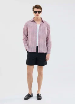 Percival Shorts^Enzo Tailored Shorts Black