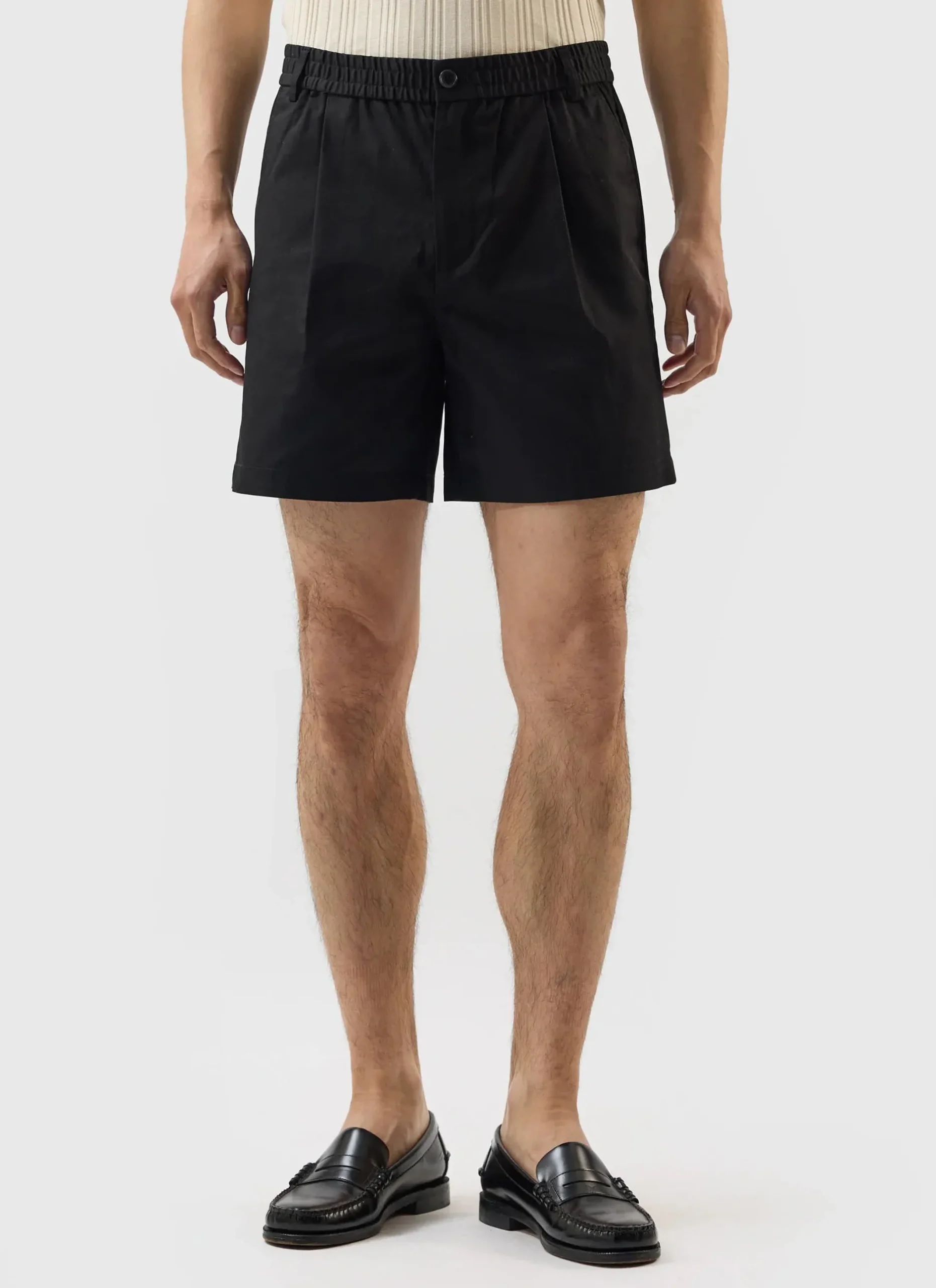 Percival Shorts^Enzo Tailored Shorts Black