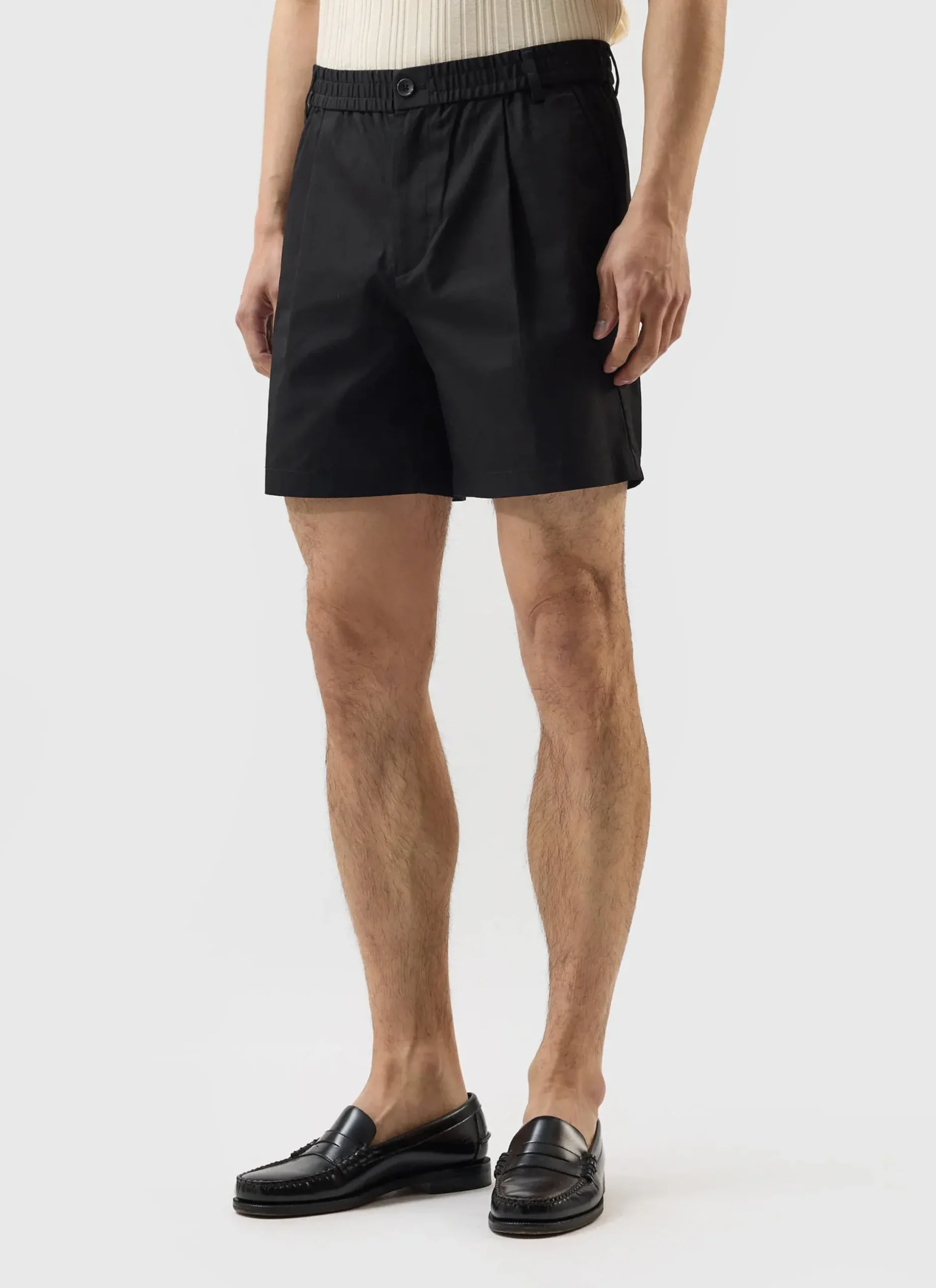Percival Shorts^Enzo Tailored Shorts Black
