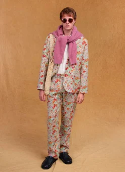 Percival Race Day Suits|Work Suits^Floral Tailored Blazer Multi