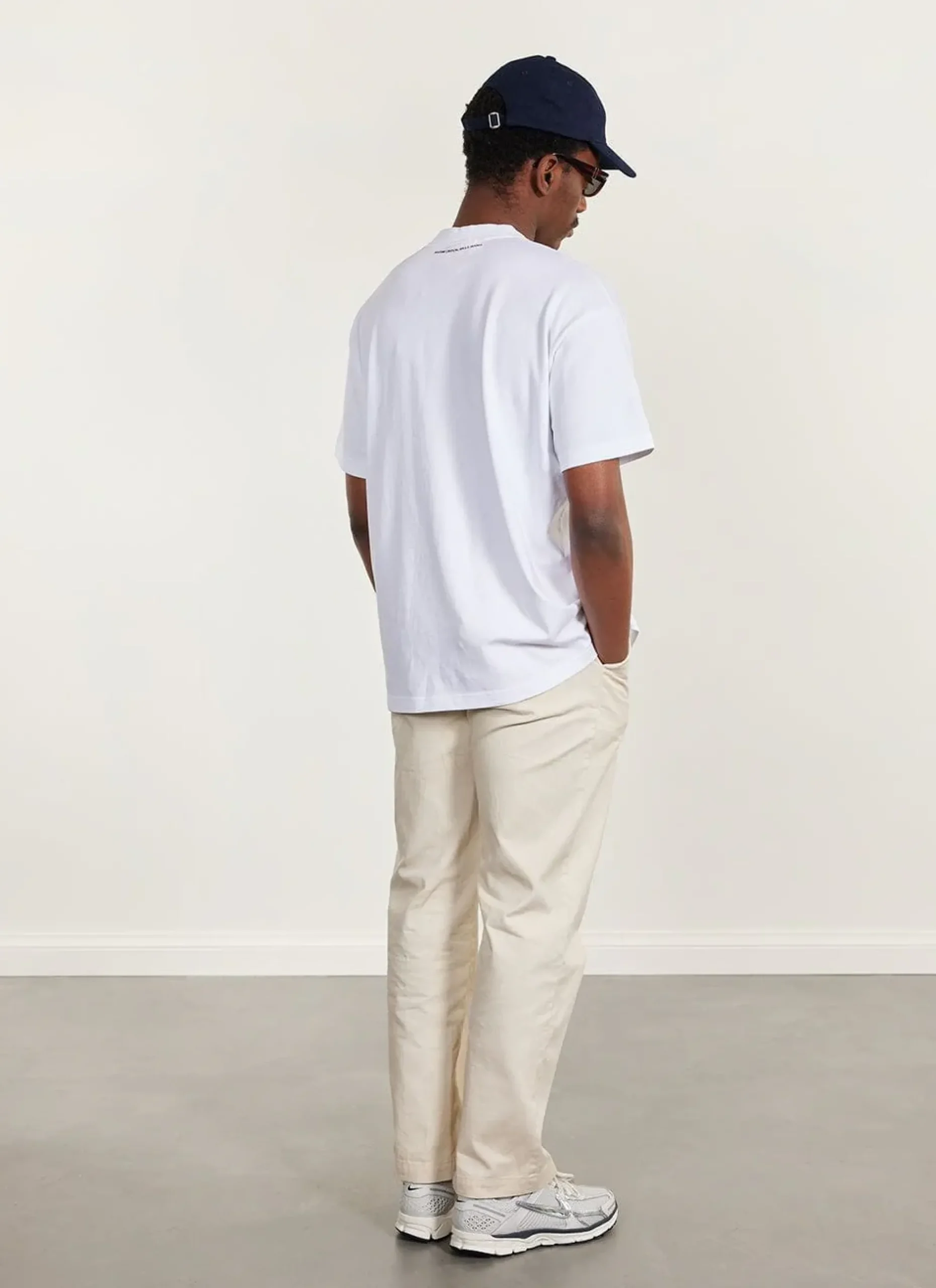 Percival White T-Shirts|Boxy T-Shirts^Fuji Oversized T Shirt White