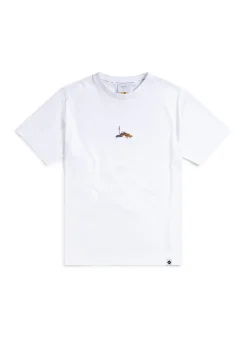 Percival White T-Shirts|Boxy T-Shirts^Fuji Oversized T Shirt White