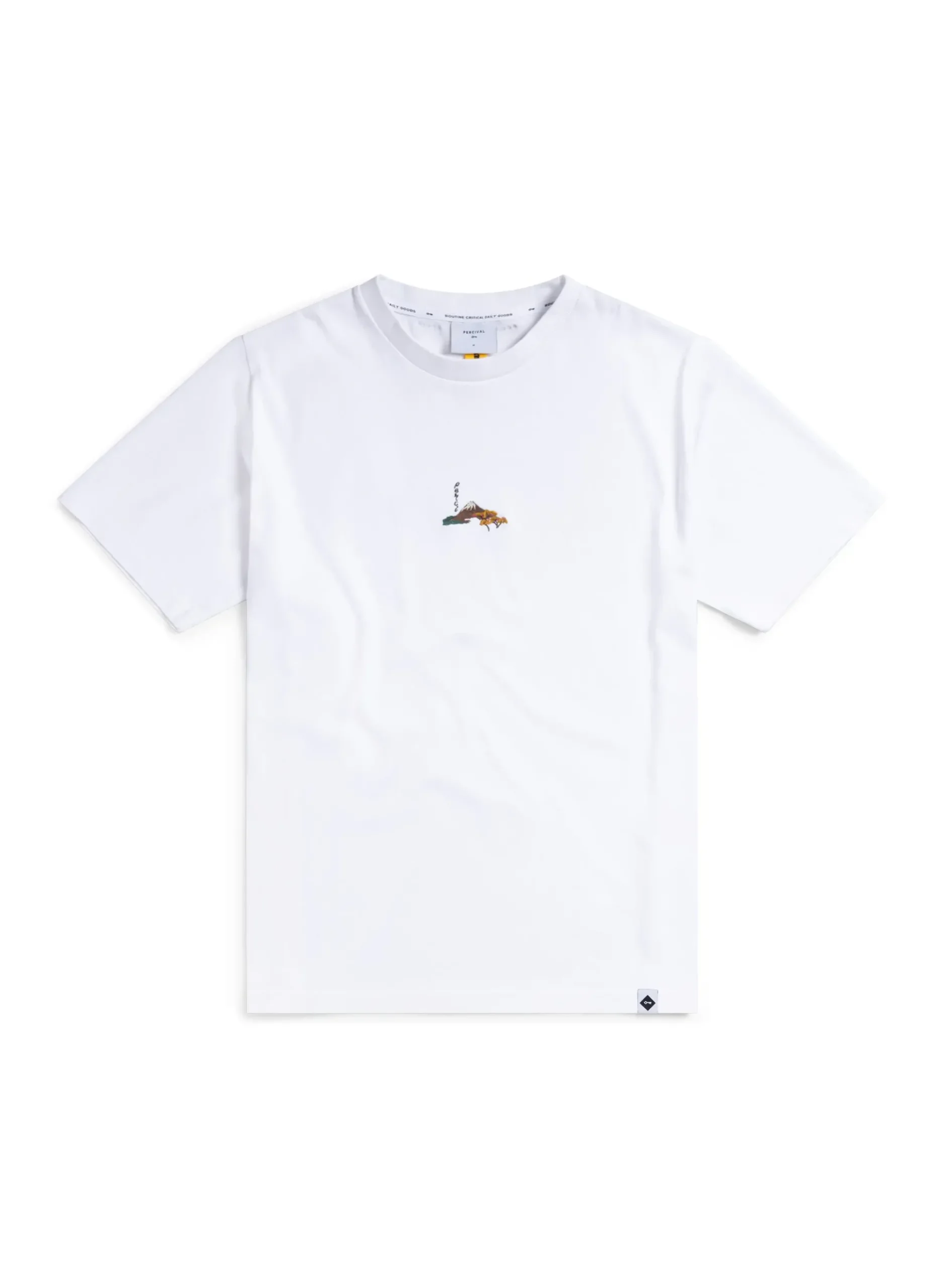 Percival White T-Shirts|Boxy T-Shirts^Fuji Oversized T Shirt White