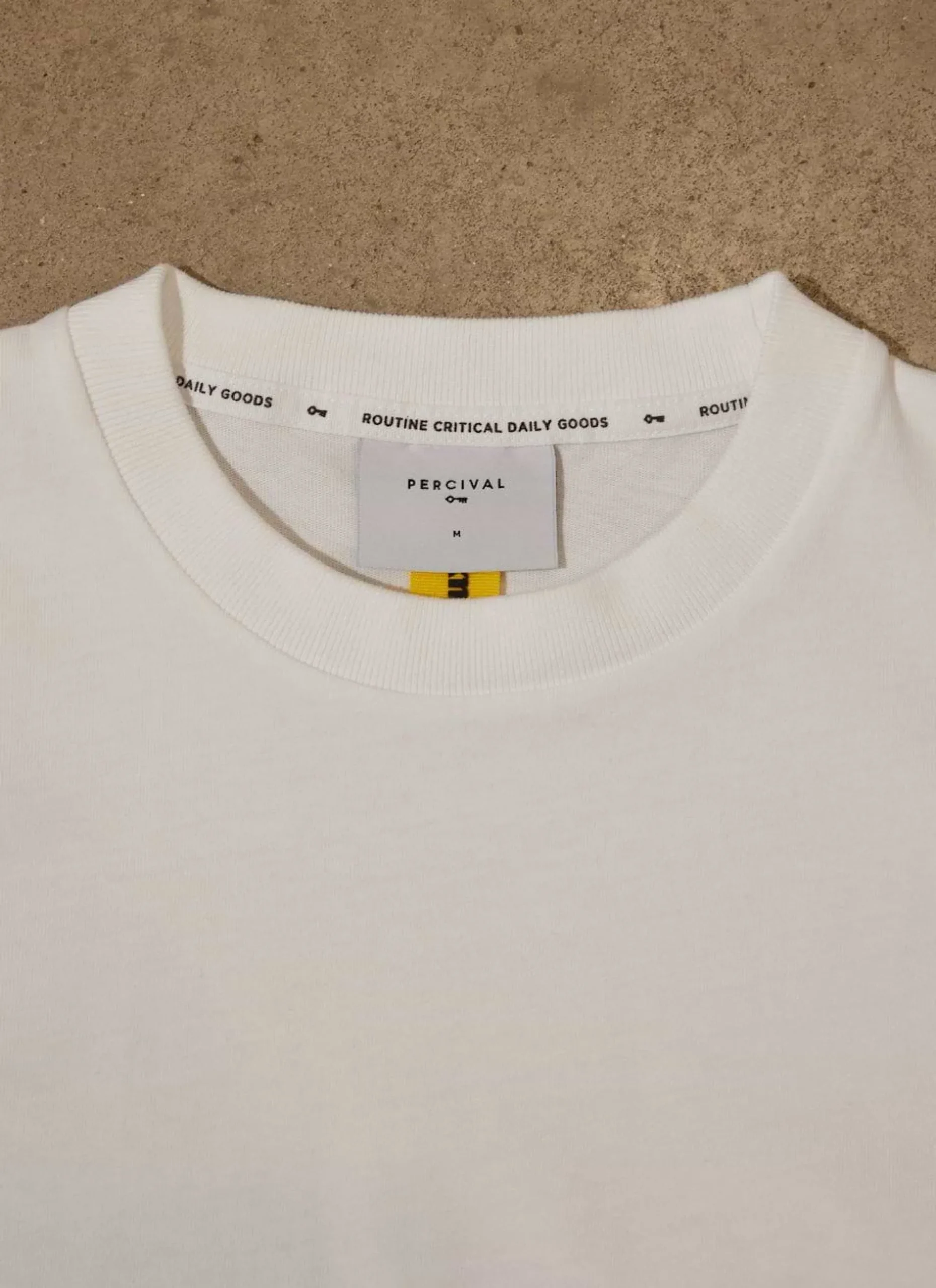 Percival White T-Shirts|Boxy T-Shirts^Fuji Oversized T Shirt White