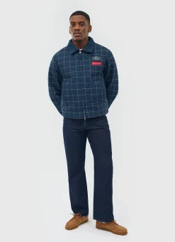 Percival Jackets|Bomber Jackets^Garage Harrington Jacket Navy