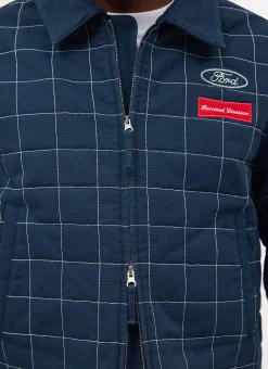 Percival Jackets|Bomber Jackets^Garage Harrington Jacket Navy
