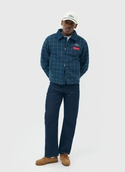 Percival Jackets|Bomber Jackets^Garage Harrington Jacket Navy