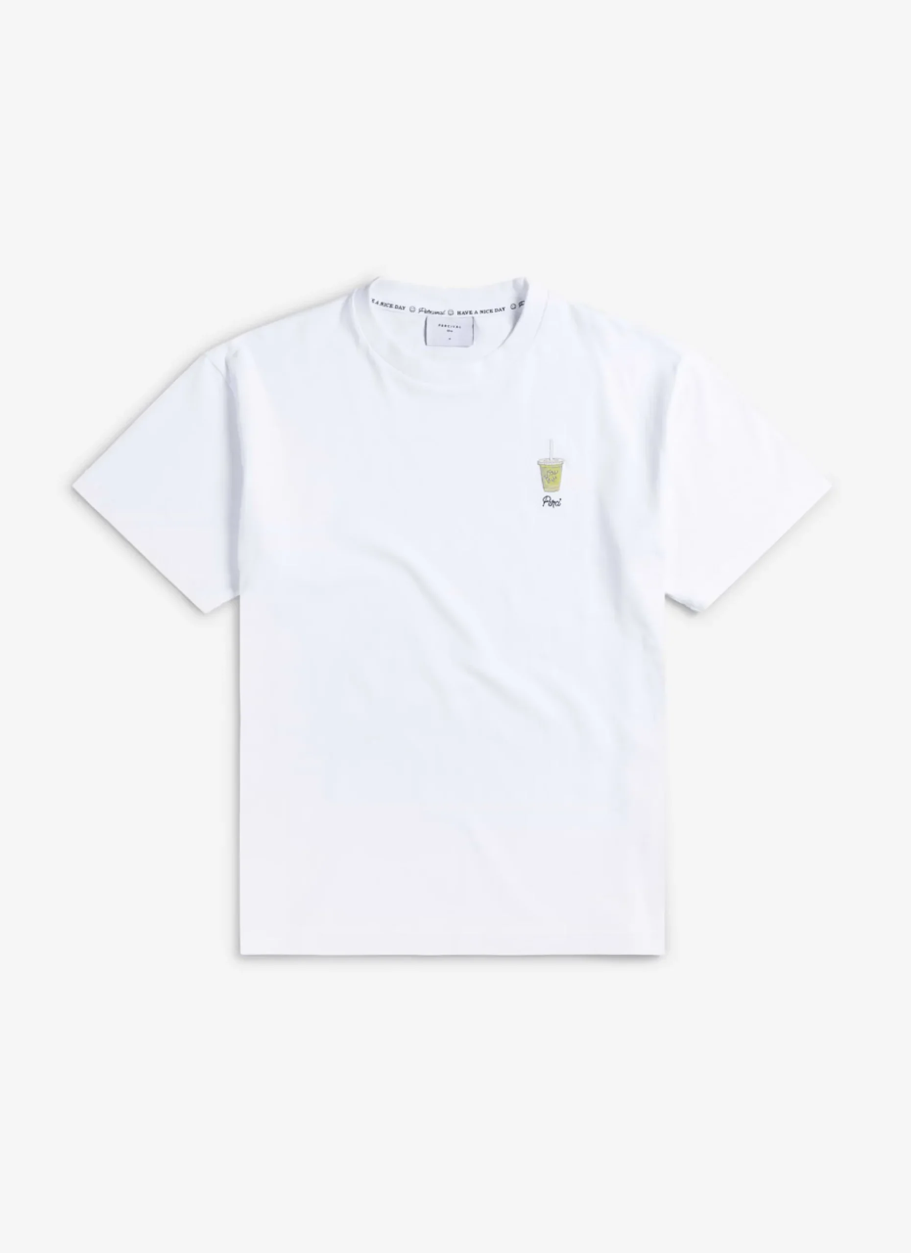Percival White T-Shirts|Oversized T-Shirts^Iced Matcha Oversized T Shirt White
