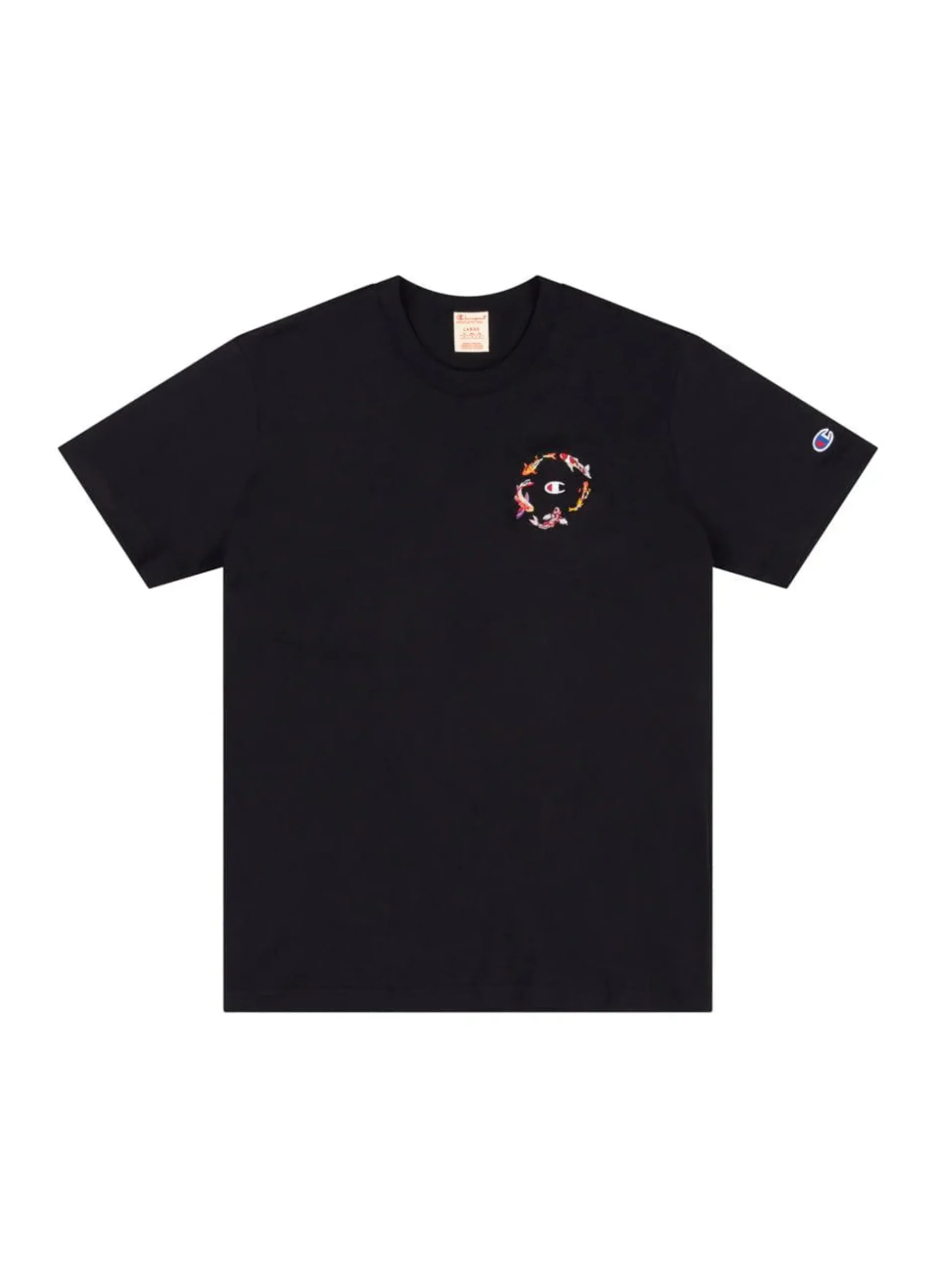Percival Regular Fit T-Shirts^Koi Carp T Shirt Black