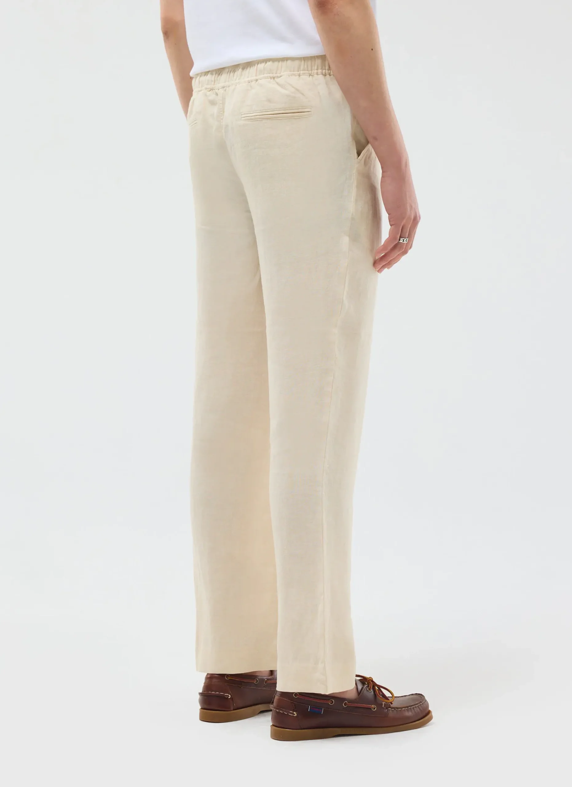 Percival Linen Trousers|Race Day Suits^Linen Everyday Trousers Cream