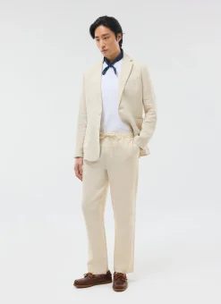 Percival Linen Trousers|Race Day Suits^Linen Everyday Trousers Cream