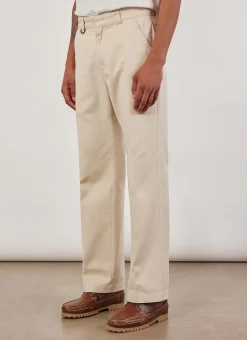 Percival Long Sleeve Shirts|Linen Shirts^Long Sleeve Cuban Linen Shirt Cream