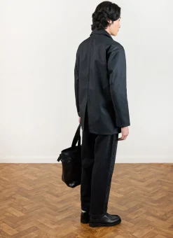 Percival Coats|Trench Coats^Men's Black Sherlock Short Trench Coat Black with Cinnamon